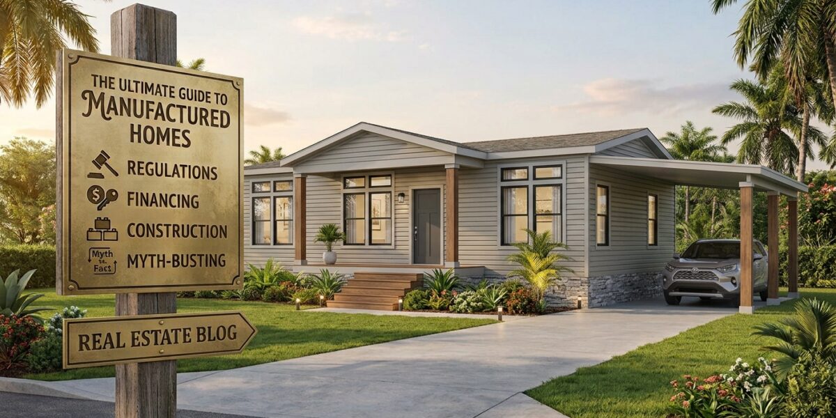 The Ultimate Guide to Manufactured Homes: Regulations, Financing, Construction, and Myth-Busting