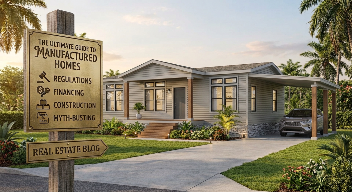 The Ultimate Guide to Manufactured Homes: Regulations, Financing, Construction, and Myth-Busting